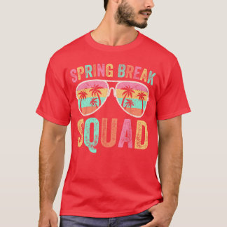 T-shirt Équipe de vacances de printemps 2025 tenue coordon