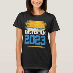 T-shirt Equipe de vacances pour devis Amsterdam 2023