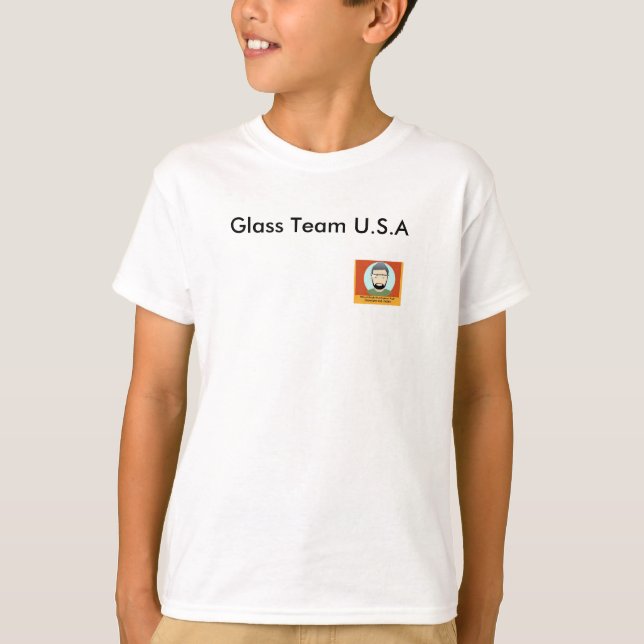 T-shirt Équipe de verre États-Unis (Devant)
