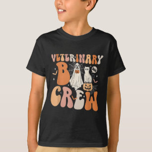 T-shirt Équipe de vétérinaires Boo Crew Vet Boo Crew Techn