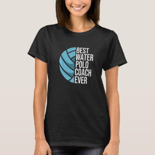 T-shirt Équipe de water-polo Meilleur entraîneur de water-