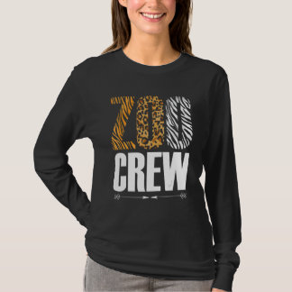 T-shirt Équipe de zoo safari zoologiste Animaux