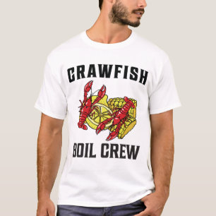 T-shirt Équipe d'ébullition de l'écrevisse