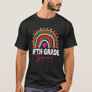 T-shirt Équipe d'enseignants de cinquième année filles gar