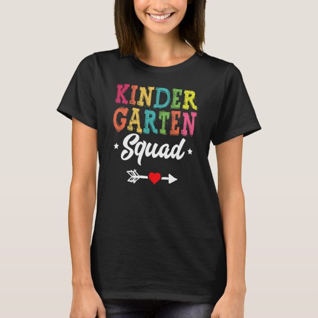 T-shirt Équipe d'enseignants de la maternelle de la matern (Devant)