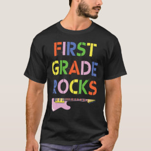 T-shirt Équipe d'enseignants de première année Rockstar de