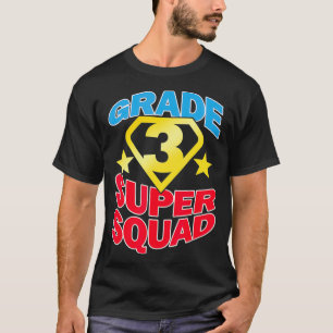T-shirt Équipe d'enseignants superhéros de superéquipe de 