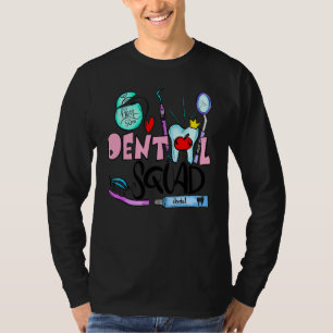 T-shirt Équipe dentaire Cute Dentist Office Hygiéniste Per