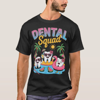 T-shirt Équipe dentaire Drôle Été ème Dentiste