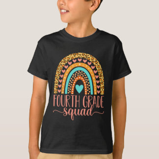 T-shirt Équipe d'équipe de 4e année Enseignant de 4e année