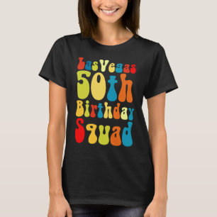 T-shirt Équipe d'équipe de l'équipe d'équipe du 50e annive