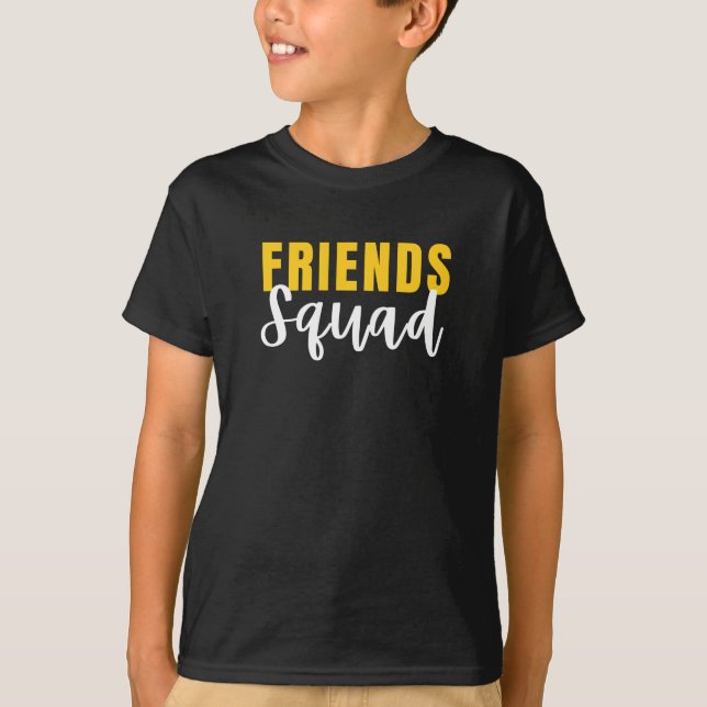 T-shirt Équipe des amis (Devant)