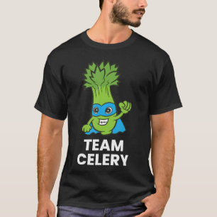 T-shirt Équipe des amoureux de céleri