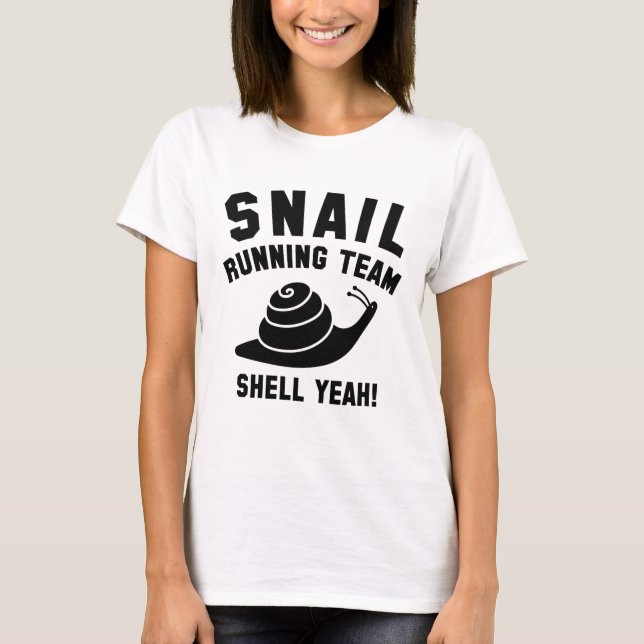 T-shirt Équipe d'exécution des escargots (Devant)