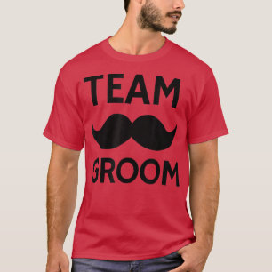T-shirt Équipe d'hommes mariés enterrement de vie de garço