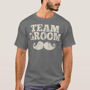T-shirt Équipe d'hommes mariés Équipe du marié Enterrement