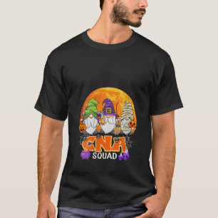 T-shirt Équipe d'infirmières Halloween Gnome d'assistant d