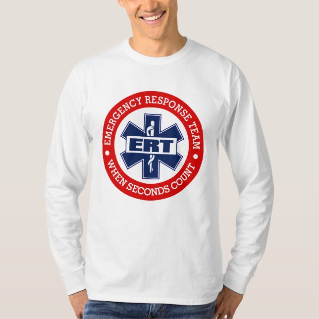 T-shirt Équipe d'intervention d'urgence ERT (Devant)