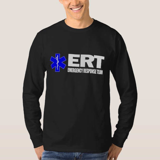 T-shirt Équipe d'intervention d'urgence ERT (Devant)
