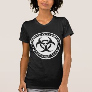 T-shirt Équipe d'intervention en cas de flambée de zombies