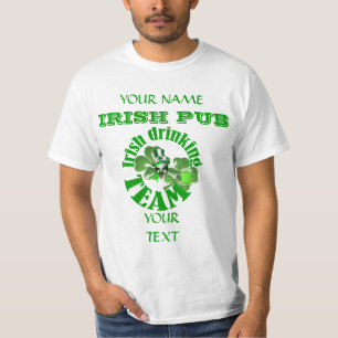 T-shirt Équipe d'Irlande de boisson St Patrick's