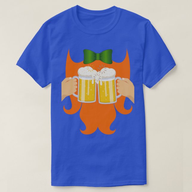 T-shirt Équipe d'Irlande de st patrick Beer Lover 2 (Design devant)