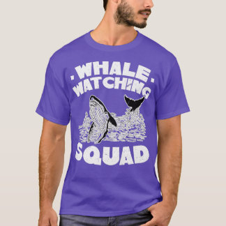 T-shirt Équipe d'observation des baleines