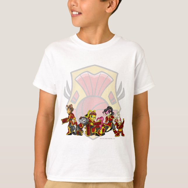 T-shirt Équipe du groupe Shenkuu (Devant)