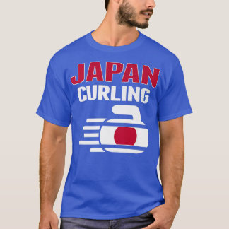 T-shirt Équipe du Japon de curling fans Jersey Japonais hi