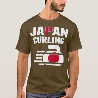 T-shirt Équipe du Japon de curling fans Jersey Japonais hi