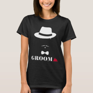 T-shirt Équipe du marié Anneaux des garçons d'honneur Mari
