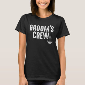 T-shirt Équipe du marié Enterrement de vie de garçon Voyag