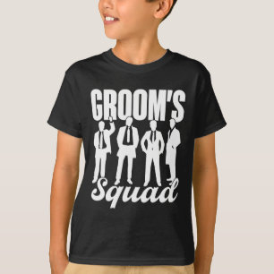 T-shirt Équipe du marié Équipe de la mariée Fête de mariag