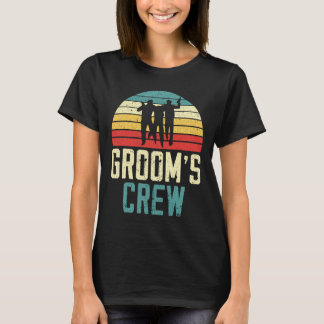 T-shirt Équipe du marié, équipe de marié, nuit de garçon,