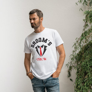 T-shirt Équipe du marié Garçons d'honneur Équipe de garçon