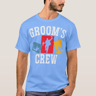 T-shirt Équipe du marié, groupe du marié, soirée d'enterre