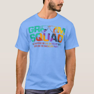 T-shirt Équipe du marié T Bucks Marié Garçons d'honneur B