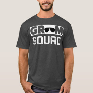 T-shirt Équipe du marié, tenue de mariage drôle pour l'équ