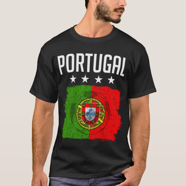 T-shirt équipe du portugal (Devant)