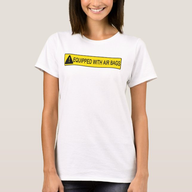 T-shirt Équipé du réservoir des femmes d'airbags (Devant)