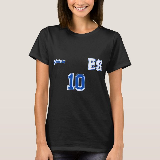 T-shirt Équipe du Salvador de football (Devant)