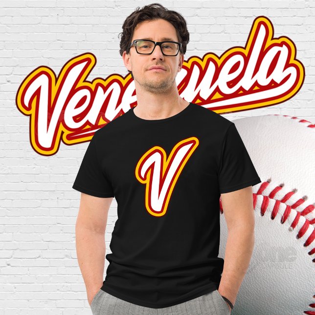 T-shirt Équipe du Venezuela de baseball 2023 (Créateur téléchargé)