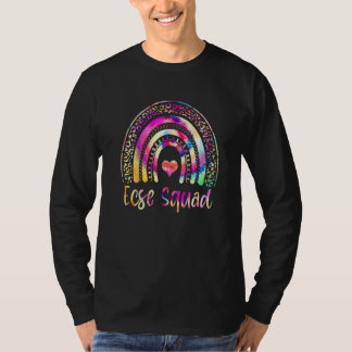 T-shirt Équipe Ecse Tie Dye Arc-en-ciel de Rentrée Scolair