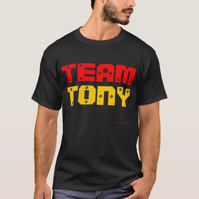 T-shirt Équipe élégante (Devant)