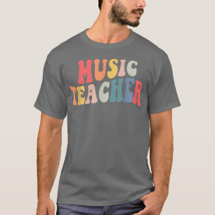 T-shirt Équipe Enseignante Musique super Professeur Retour
