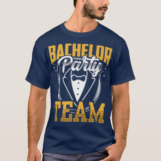 T-shirt Équipe enterrement de vie de garçon Mariée Premium