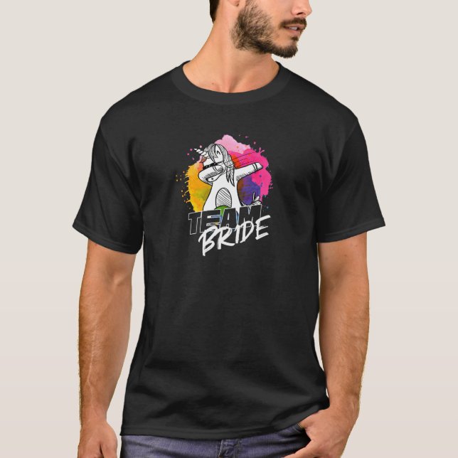 T-shirt Équipe féminine de mariée  Femmes Enterrement de v (Devant)