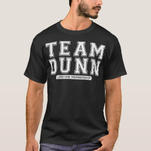 T-shirt Équipe Femme DUNN Famille Nom de famille Reunion C