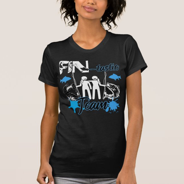 T-shirt Équipe FinTastic.b (Devant)