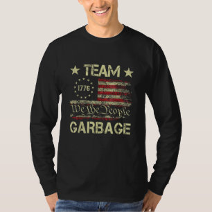 T-shirt Equipe Garbage Pour Trump Élections 2024 2024